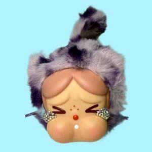 Embellished CRYBABY Wild but Cutie Series - Vinyl Plush Pendant Neon Cutie